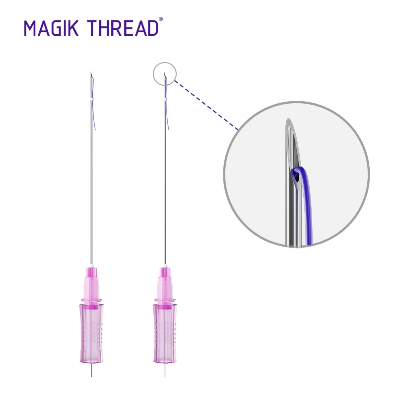 Magik Thread Mono pdo lift thread  for face wrinkle removal technology monofilament skin tightening thread