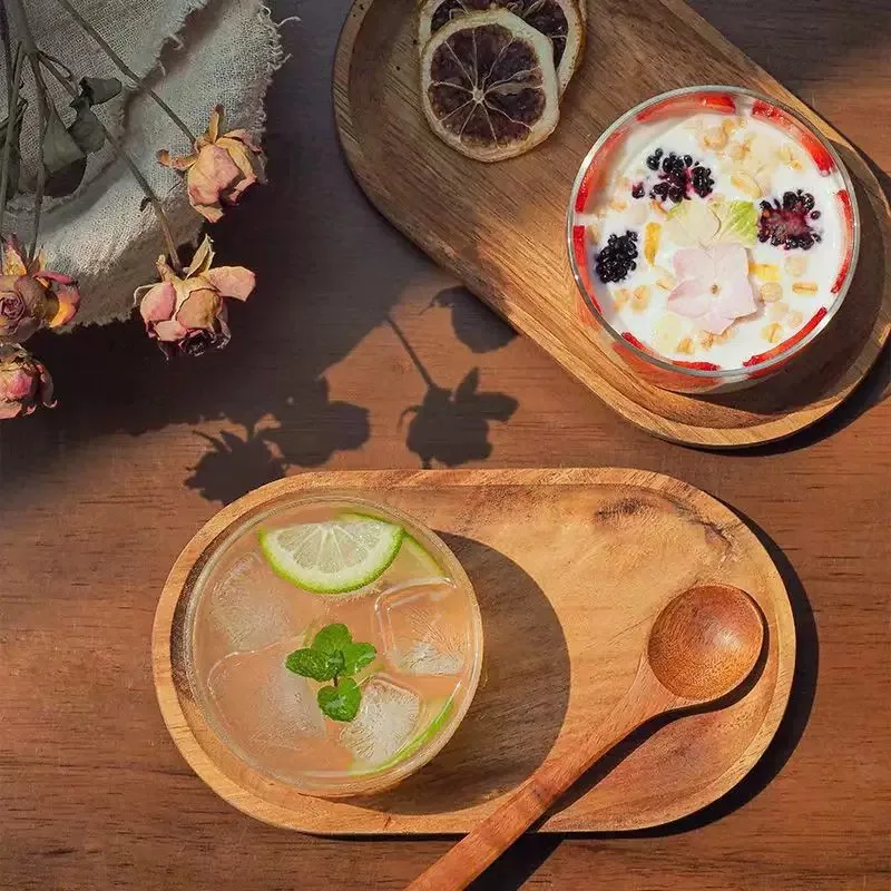 180ml 6oz Food Grade High temperature proof pudding bowl glass ice cream cup  yogurt cup Bird Nest Glass Jar For Dessert