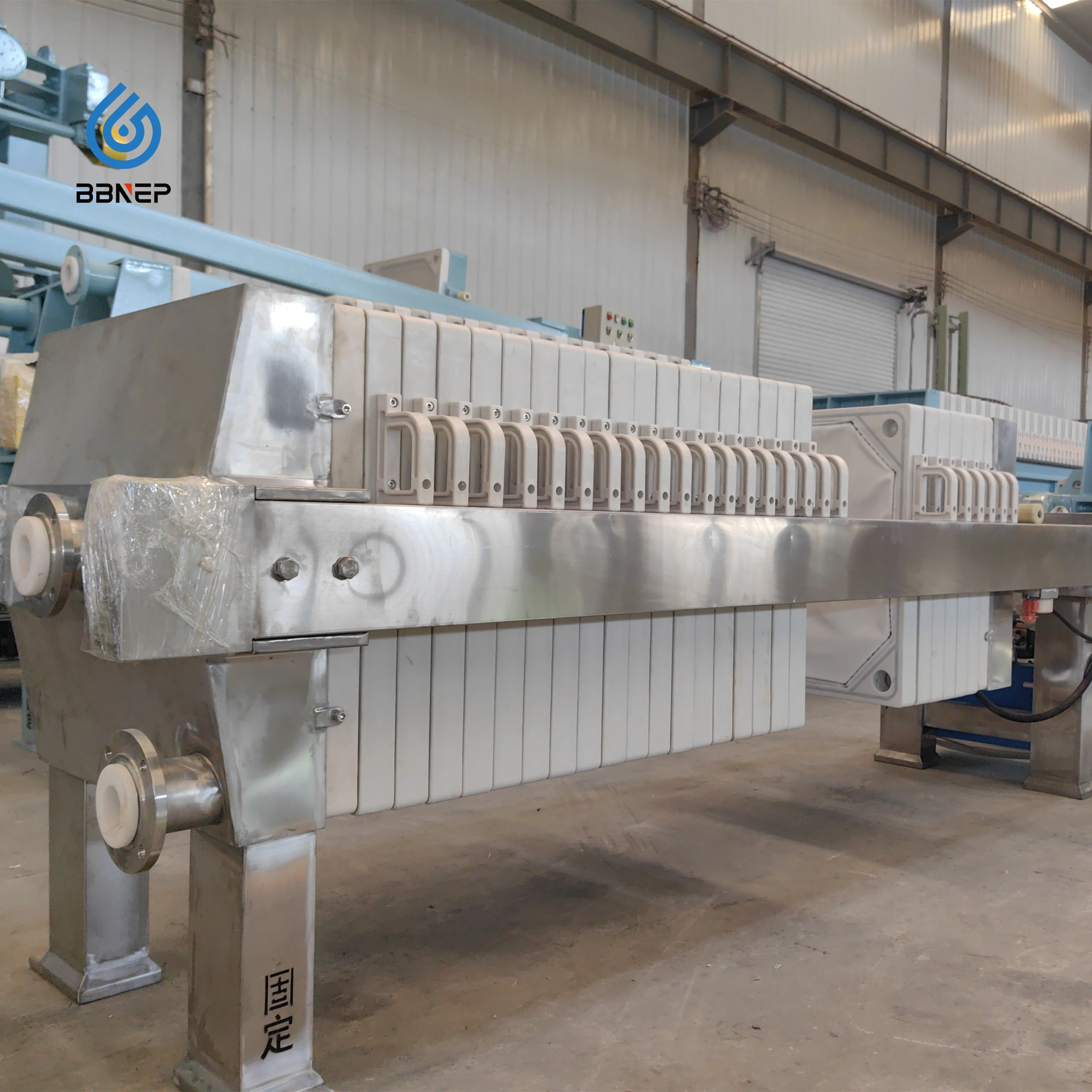 Automatic Industrial Sludge Dehydration Equipment Plate and Frame Stainless steel Filter Press