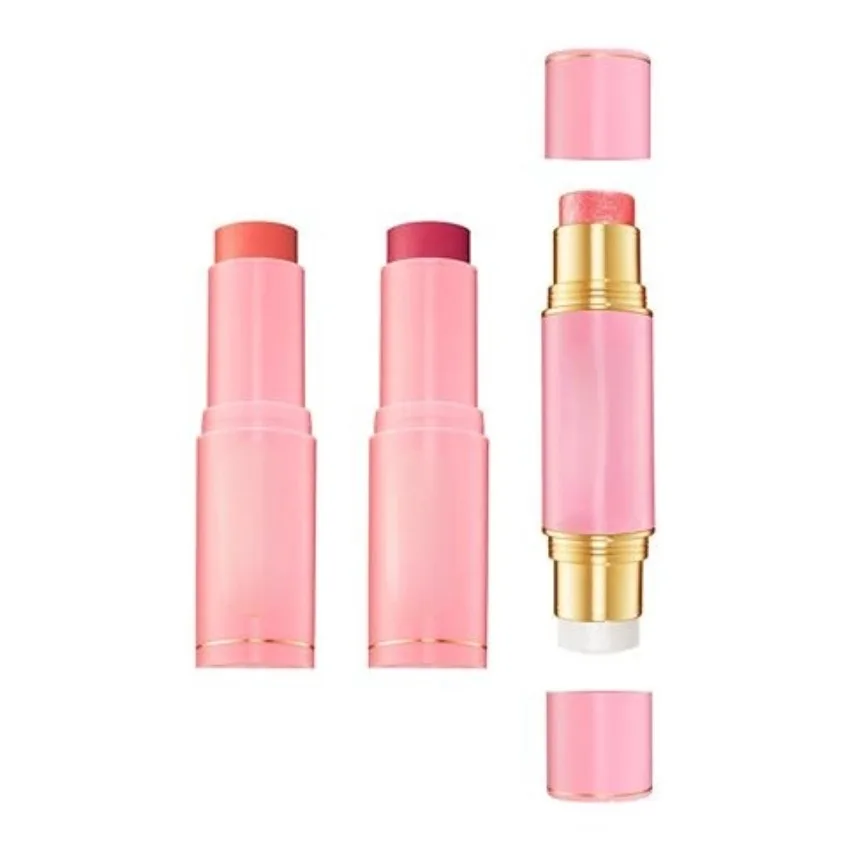 OEM Two Color Blush Stick Wholesale Makeup Pat McGrath Labs Blush Brush High Pigment Natural Private Label Pink Cheek Blusher