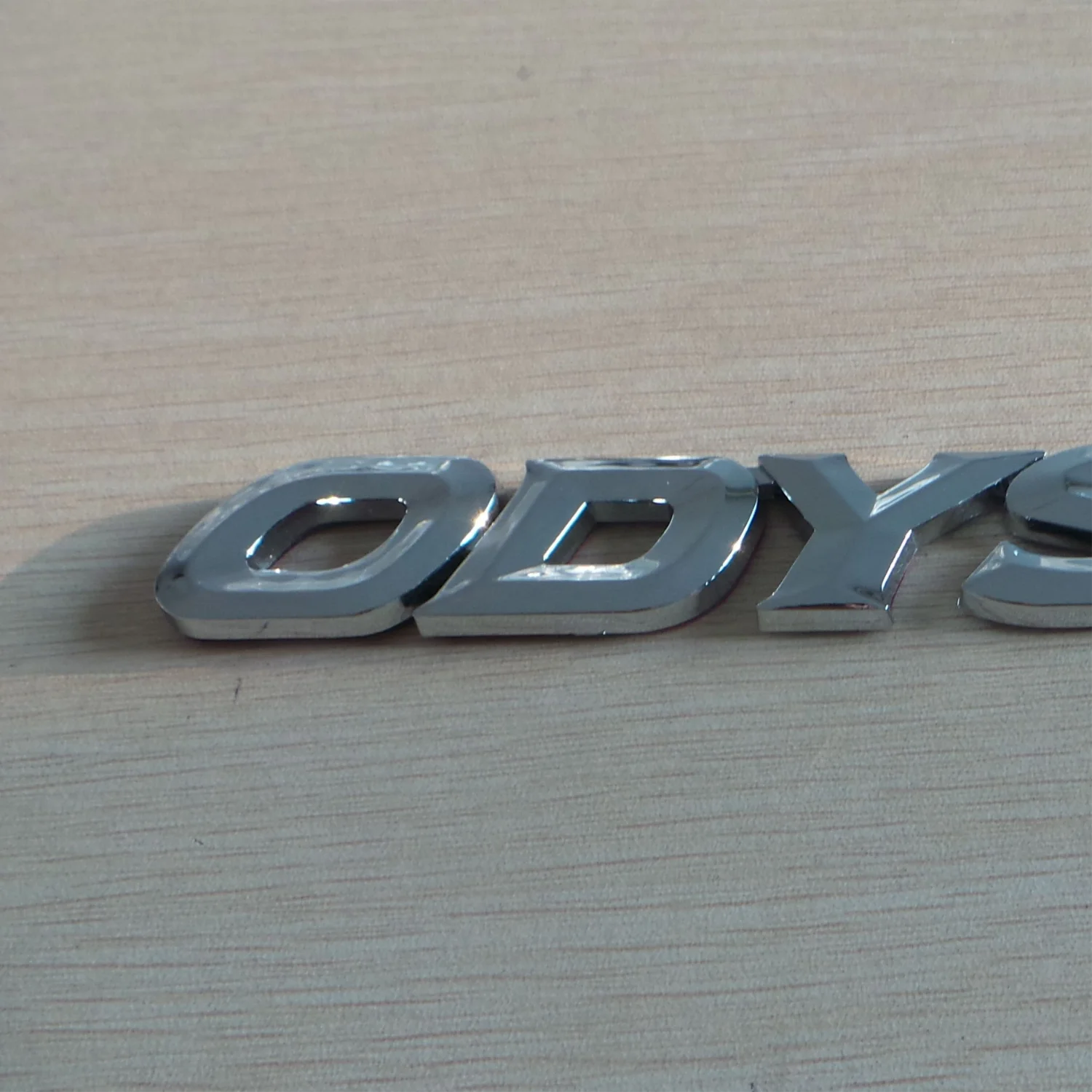 General Auto Parts Chrome Silver Motor Accessories Car Letter Badge Emblem