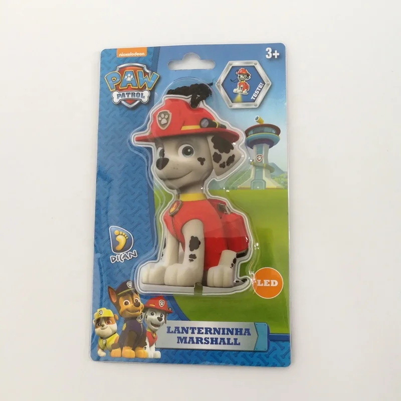 Factory Price Customized Logo PVC Mini LED Keychain Flashlight