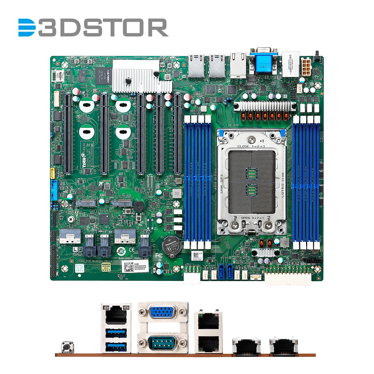 Tyan Server motherboards S8030GM2NE  for 1P AMD Socket SP3 server motherboard