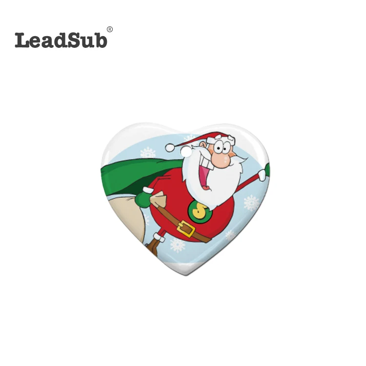 Leadsub White blank sublimation low price ceramic tiles factories in china