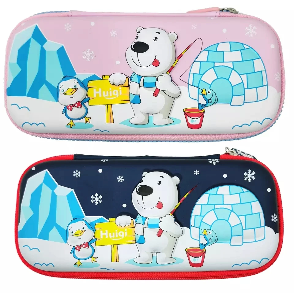Multifunctional Stationery Box Pencil Case Custom Primary School Students 3D Cartoon Pencil Case