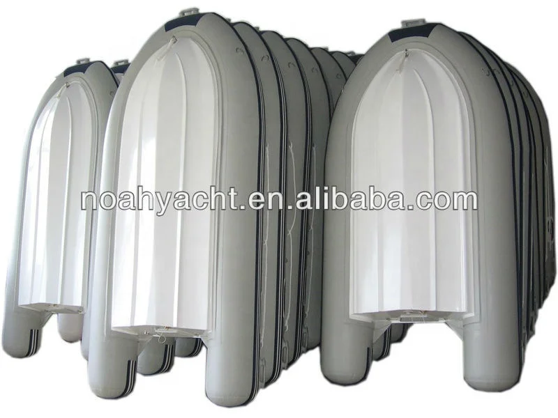 wholesale latest popular design rib inflatable rigid fishing boat with pvc or hypalon tube