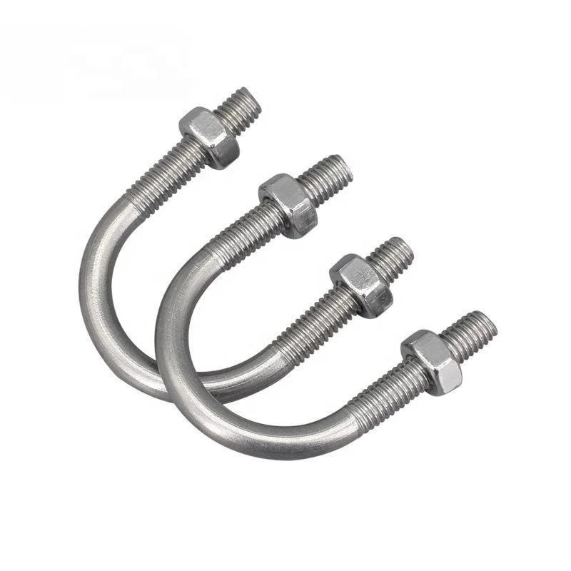 U-shaped clamp bolt mechanical equipment nut 6 * 20 durable and high-quality customized