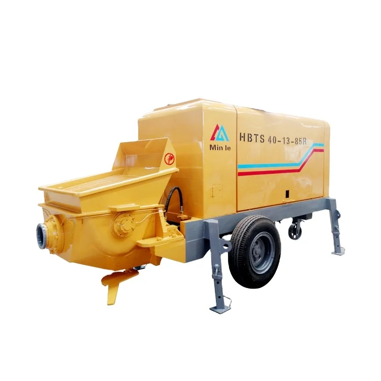 BV Certificate trailer mounted concrete shotcrete spraying with pump/mini concrete pump price