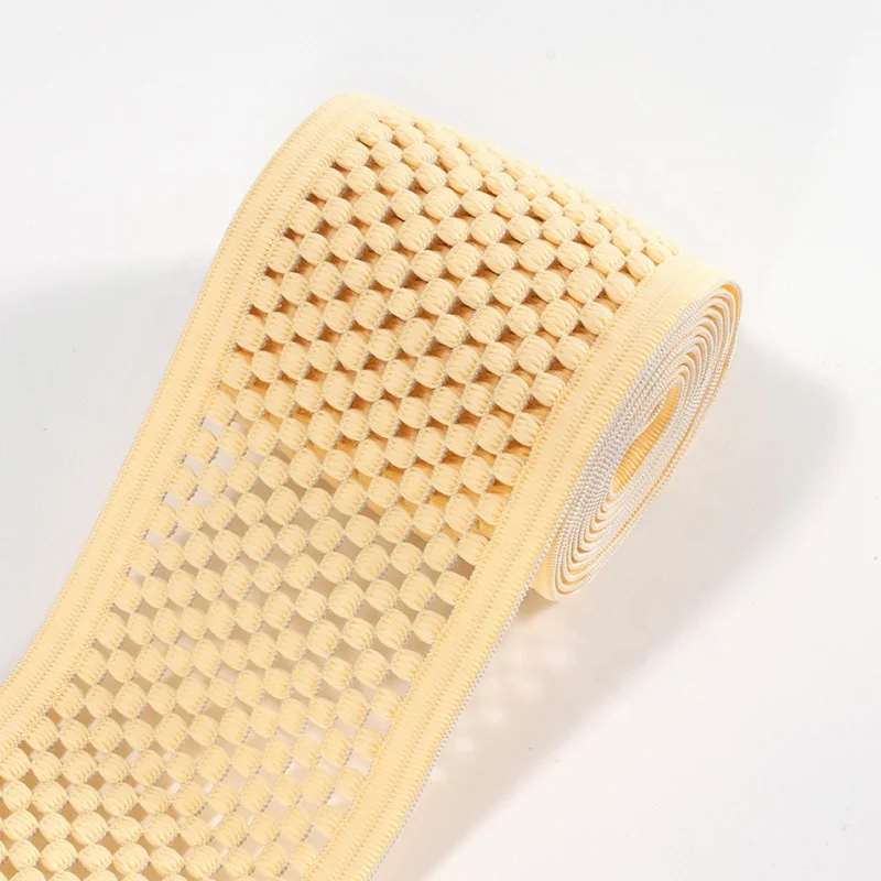 Новый дизайн, благоприятный для кожи, медицинский пояс, эластичный ремешок, тканая эластичная лента для брюшного пояса