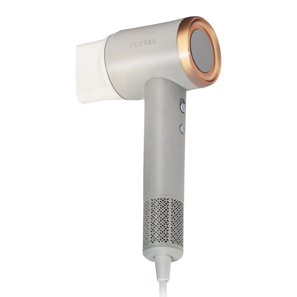 Cotell GS-610H 1500 Вт, легкий мощный высокоскоростной Профессиональный безлистный отрицательный ионный фен 120000 об/мин