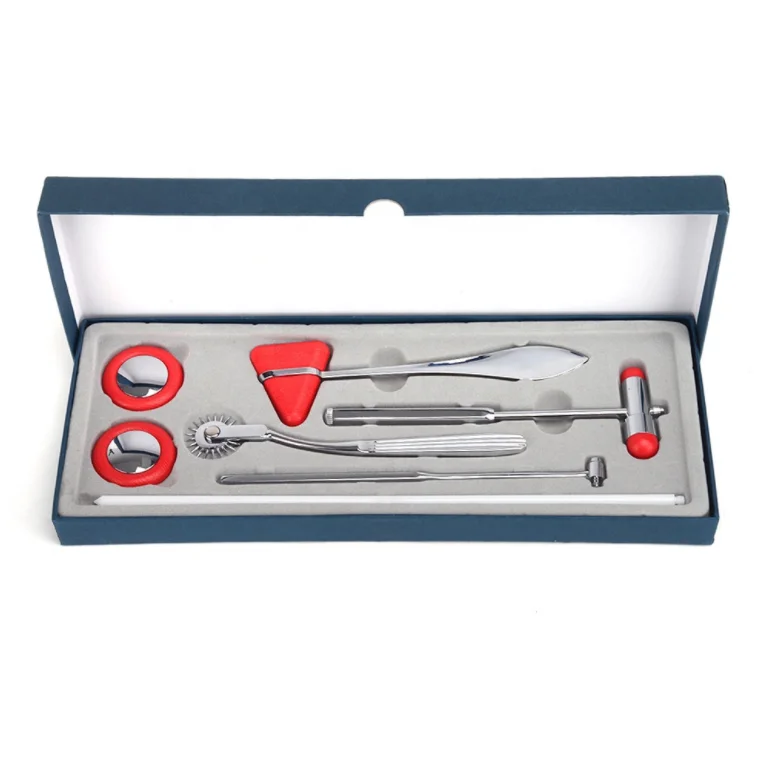 Percussion hammer with handle,colorful trigonal tromner neurological reflex medical hammer