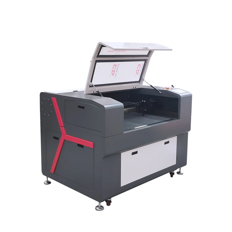 hot selling laser cutter 100w co2 laser engraving machine 6090 CCD camera laser cutting machine for wood acrylic KT plate