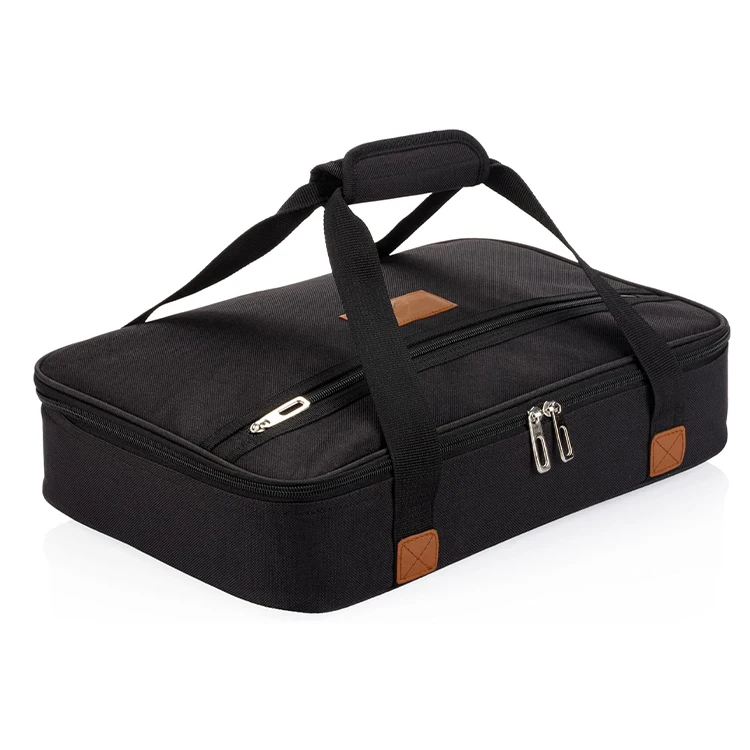 Casserole Carrier Tote Insulated Outdoor Travel Thermal Food Carry Pizza Warmer Cooler  Bag