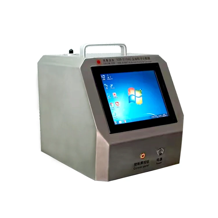 airborne Particle Counter For Clean Room Lab 100L/min Audit trail function airborne particle counter