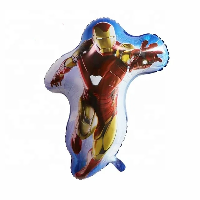 
Hot sale 18 inches round spider man foil balloon cartoon character super hero foil balloon for Kids toy globos 