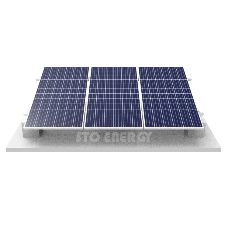 Good Price Aluminum Triangle Adjustable solar panel bracket metal roof rail-less solar mounting system