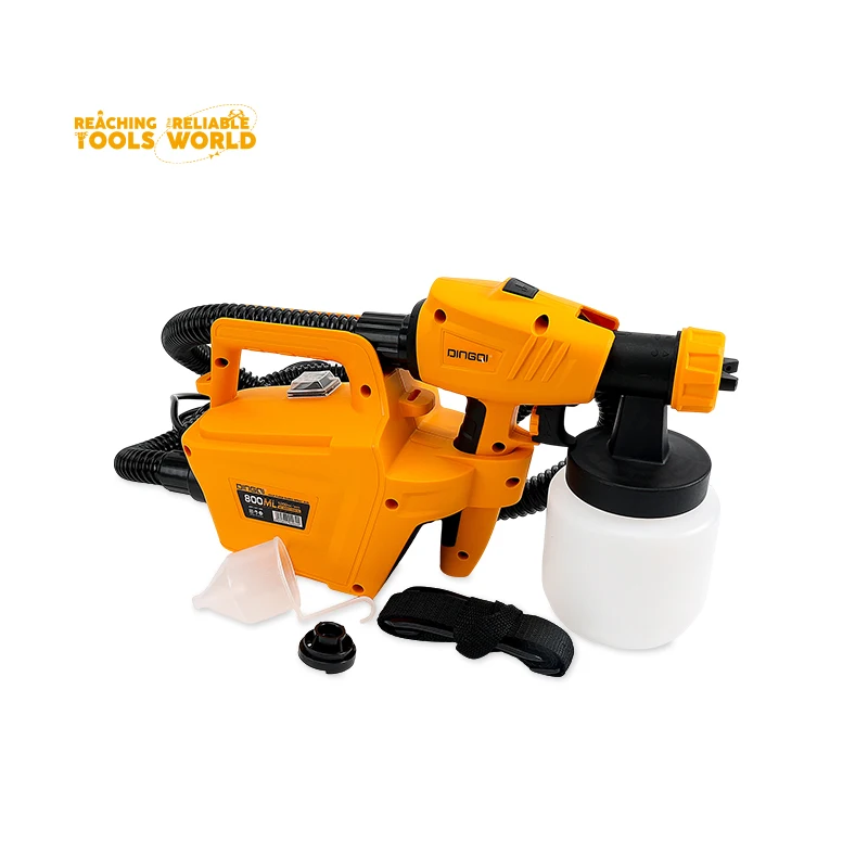 DINGQI 800W Electric Paint Sprayer Spray Gun for House Painting/Furniture/Fence/Garden/Wall