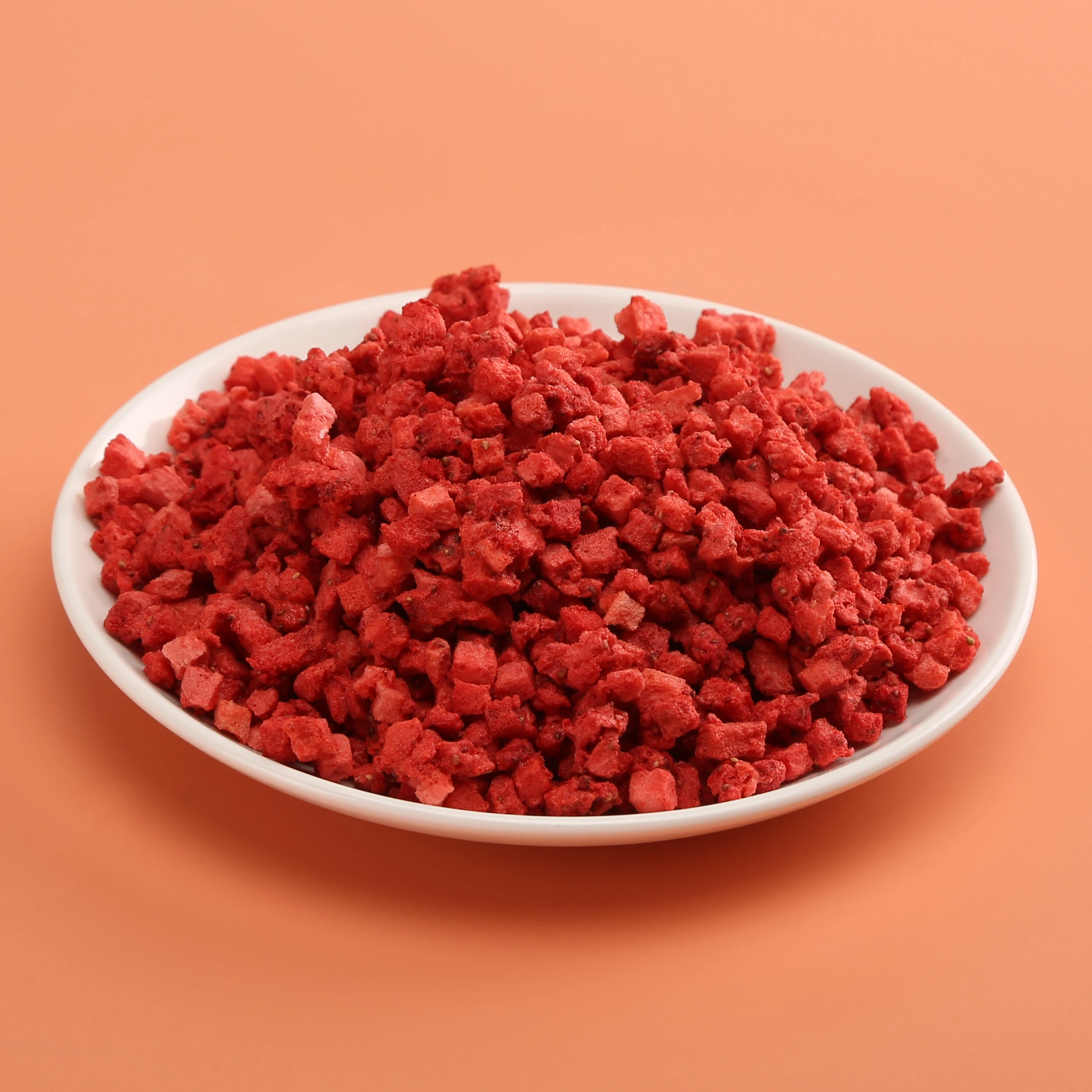 Guoyue клубника лиофилизированный порошок с клубничным с самым лучшим ценой штук кубики сублимированный ломтик клубники