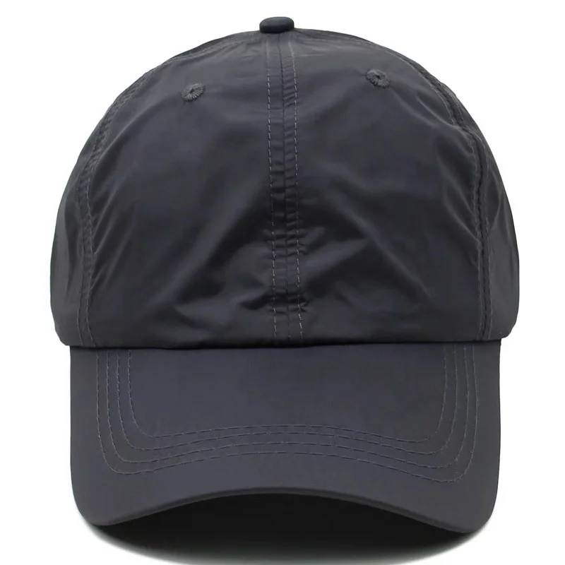 Оптовая продажа, Высококачественная однотонная Регулируемая быстросохнущая шапка для мужчин и женщин