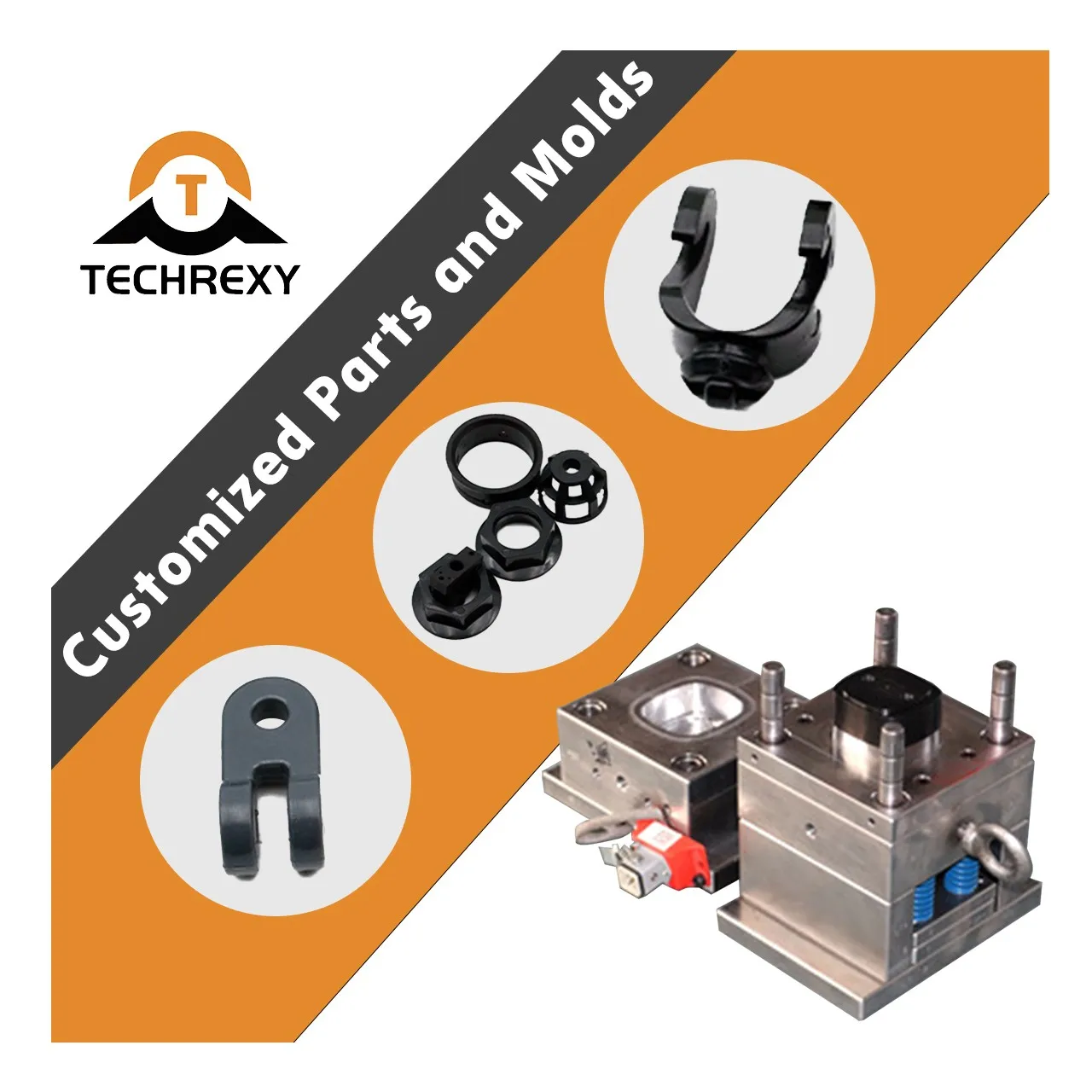 Chocolate Moulds Polycarbonate Plastic Molds Plastic Mould For Sale