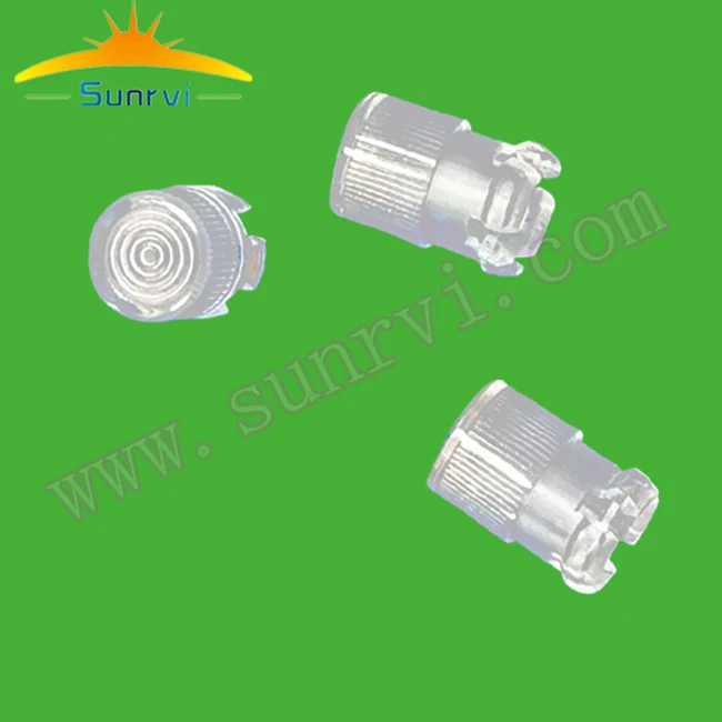 LC5-2 светодиодный светоизлучающий диод абажур свет направляющей колонны пластик LED световод объектив для 5 мм LED