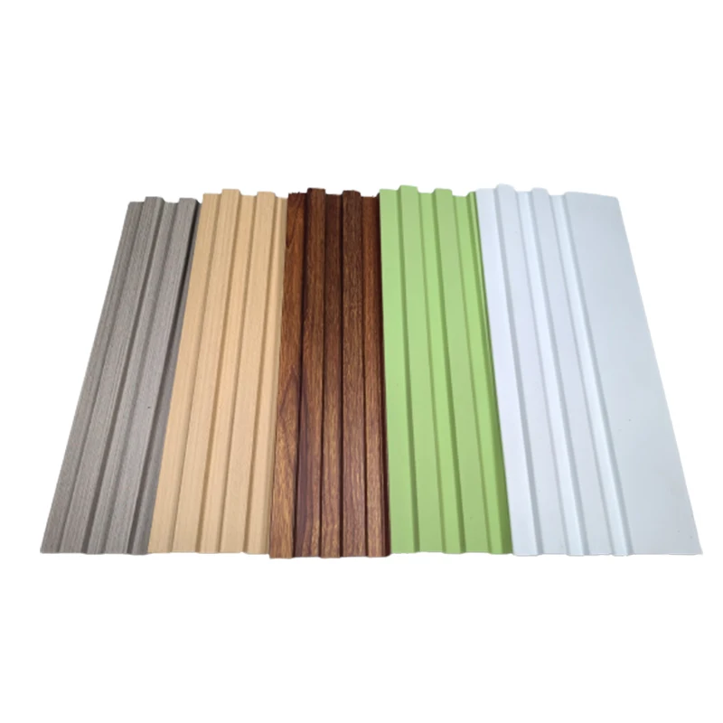 138*12mm high quality different designs wpc wall panel for home decoration