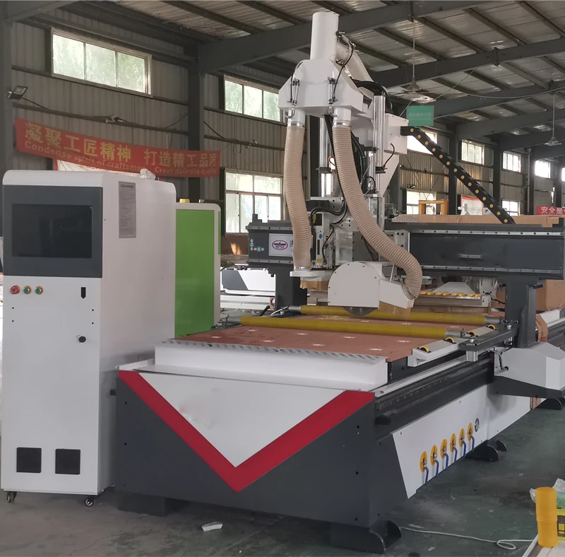 1325 Atc CNC деревообрабатывающий фрезерный станок 8X4 автоматический инструмент сменный режущий