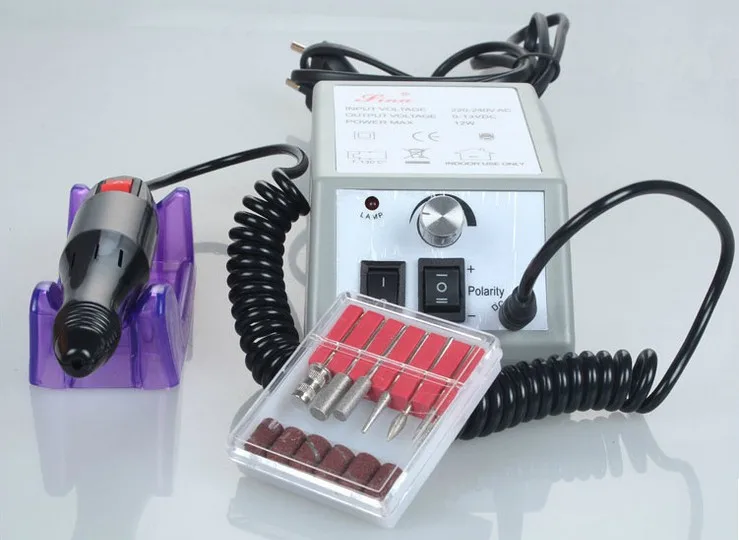 White and pink electric manicure drill grinder machine Nail drill machine professional manicure pedicure machine