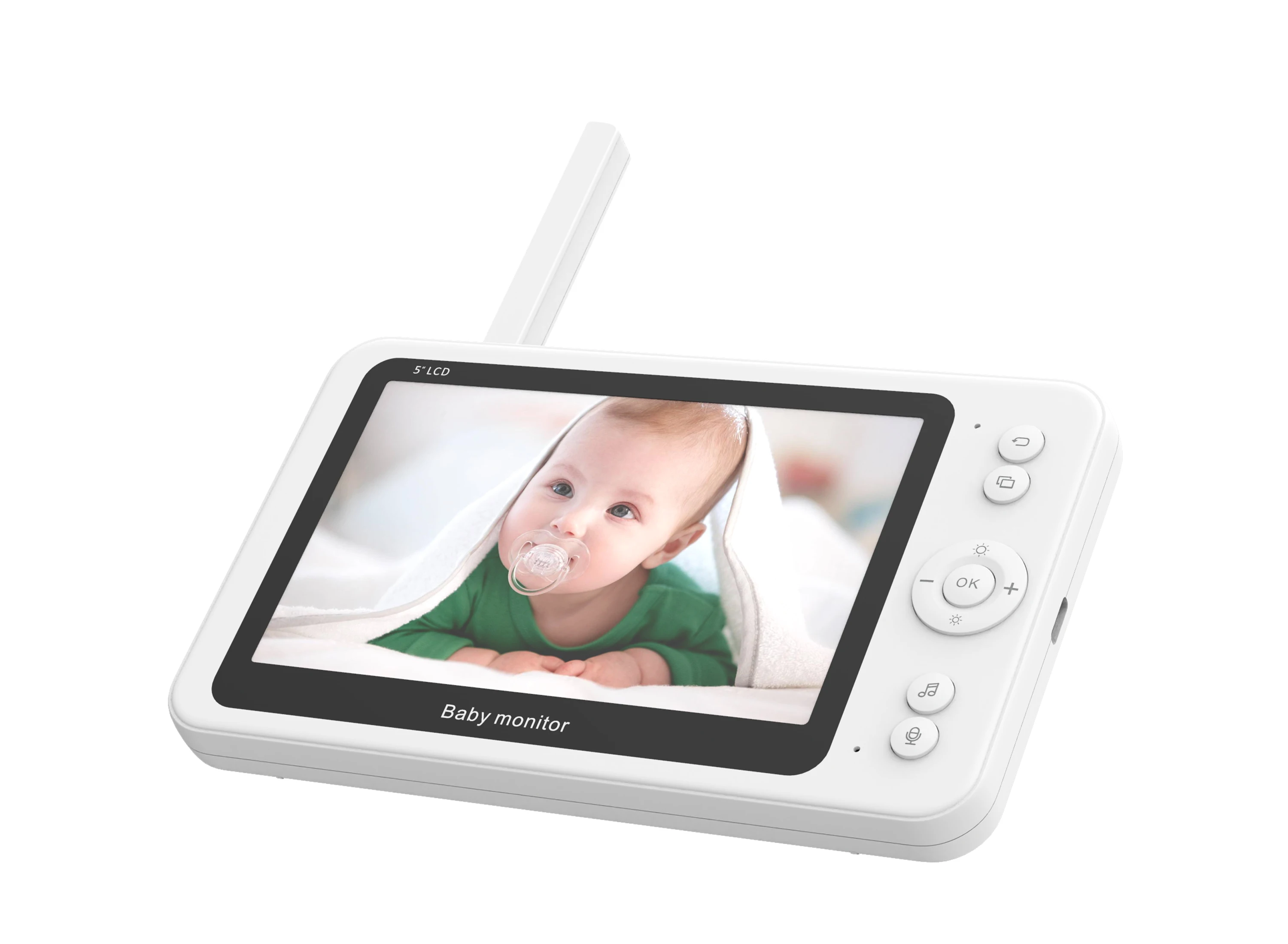 Новинка 2020 г., видеоняня 5 дюймов 1080P МП, камера видеонаблюдения для детей, производитель детской видеокамеры