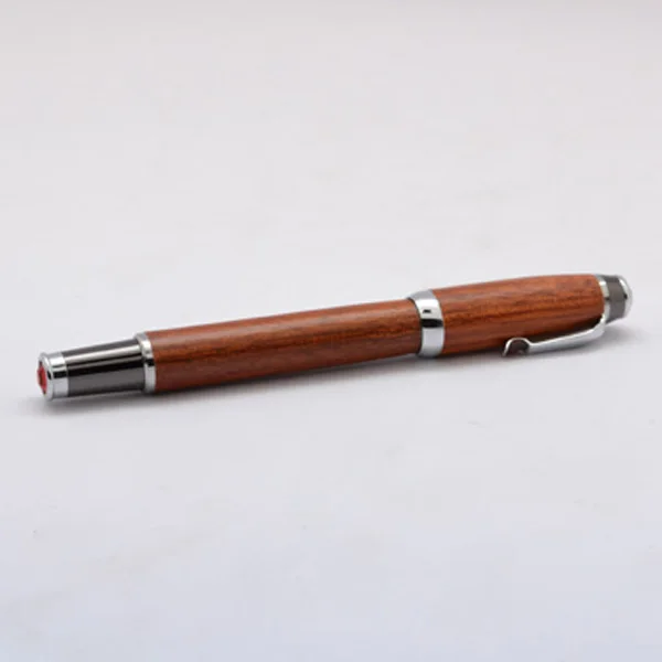 High end wooden fountain pen made of various wood options