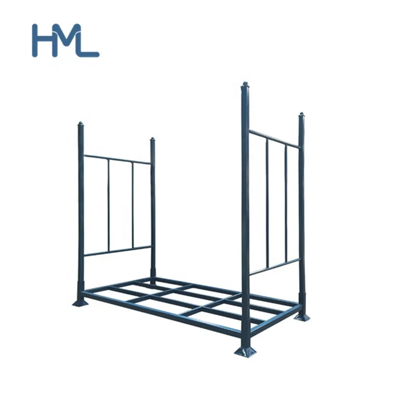 Сверхмощный порошок покрытие укладки складной регулируемый стабильный автомобиль металлический стеллаж для шин
