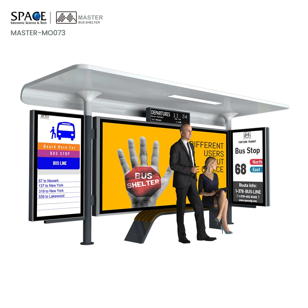 High Quality Used Bus Shelters Stop Materials for Sale