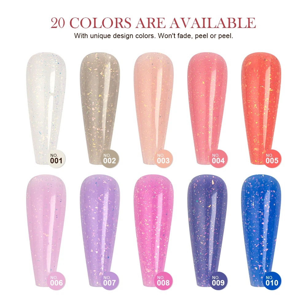 2024 Popular Caixuan Brocade Build Gel Color for Nail Factory Wholesale