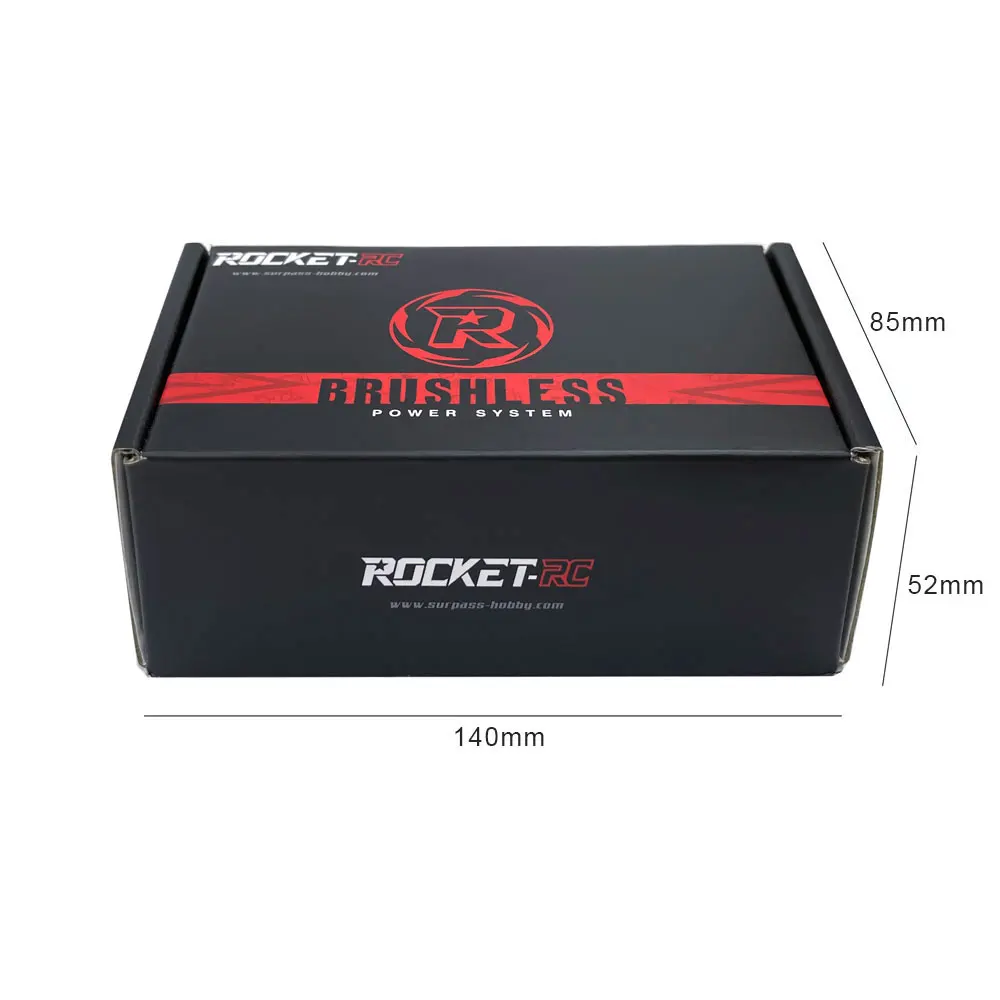 Черный бесщеточный двигатель Surpass Hobby Rocket-RC KK 3665 с 60A ESC Combo для 1/10 машинок на радиоуправлении Wltoys багги грузовик радиоуправляемая игрушка