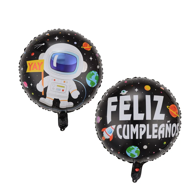 Воздушные шары Feliz Cumpleanos испанские украшения на день рождения 18-дюймовые воздушные из алюминиевой фольги гелиевые