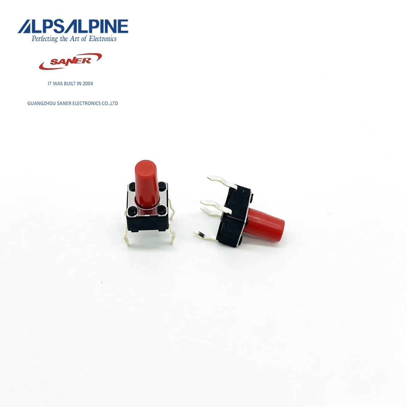 ALPS SKHHBSA010 6mm Square Snap-in Type 6.5mm * 4.5mm Micro push botten Tact Switch