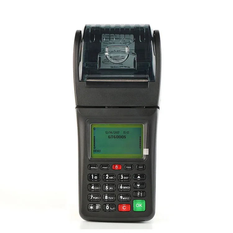 SIM Card Pos Parking Bus Ticketing WIFI GPRS SMS Thermal Printer Lottery Ticket Machine
