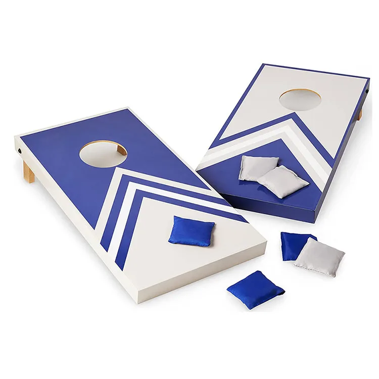 Indoor Mini Cornhole Set Tabletop Bean Bag Toss Game Portable Desktop Corn Hole Boards for Kids Adults Home Office or Travel