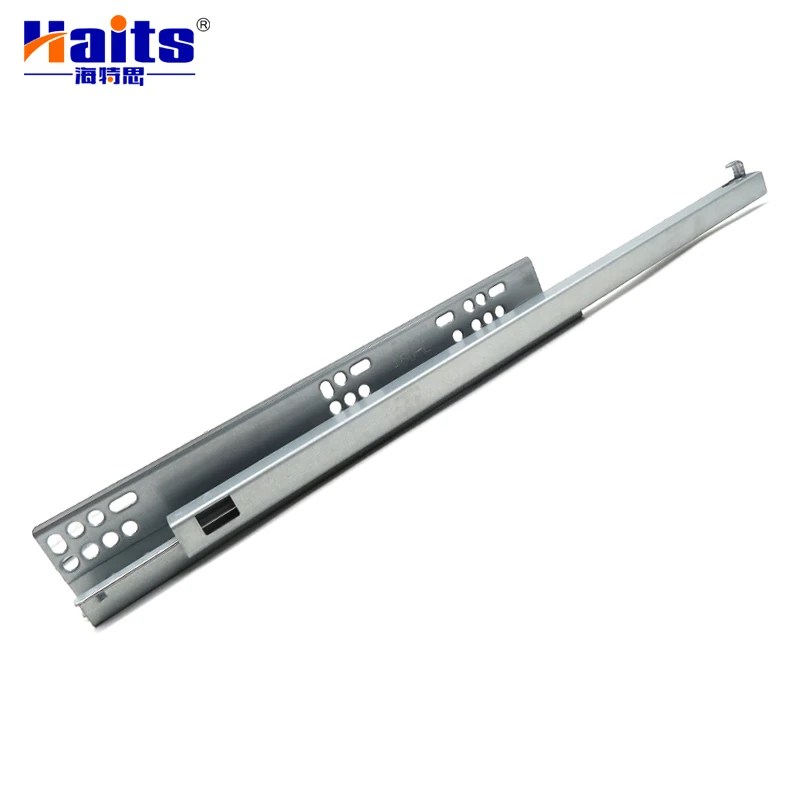 1500Mm Drawer Slide Ball Bearing For Slide Door Wardrobe Concealed Rail Drawer Runners With Wheel