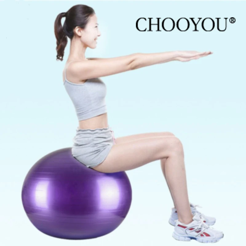 Wholesale Gymnast 55Cm Non-Toxic Plastic Pvc Yoga Exercise Ball Manufacture