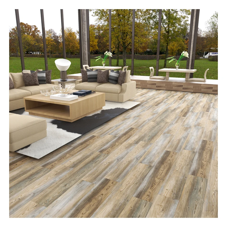 High Quality Wooden Click Lock Vinyl Pvc Plastic Planks Waterproof Spc Flooring