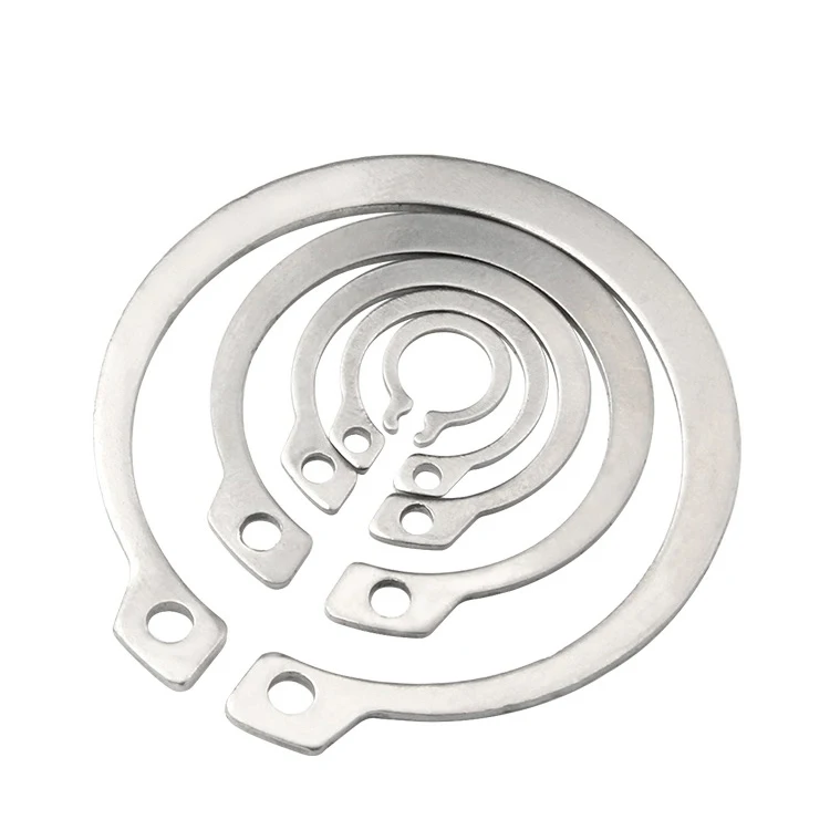 Stainless Steel Circlips For Shaft External Retaining Ring Clamp Spring Retaining Rings External Circlips Rings