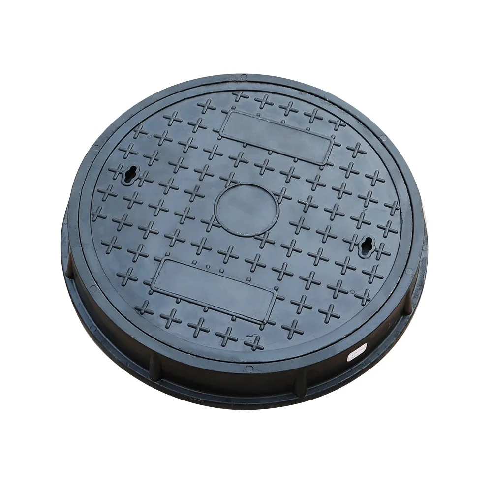 Круглая и квадратная полимерная крышка люка из ФАП под заказ