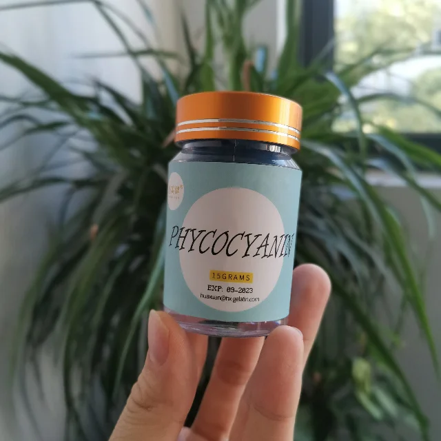 
Water Soluble Easily Blue Spirulina Extract Phycocyanin Powder Colorants 