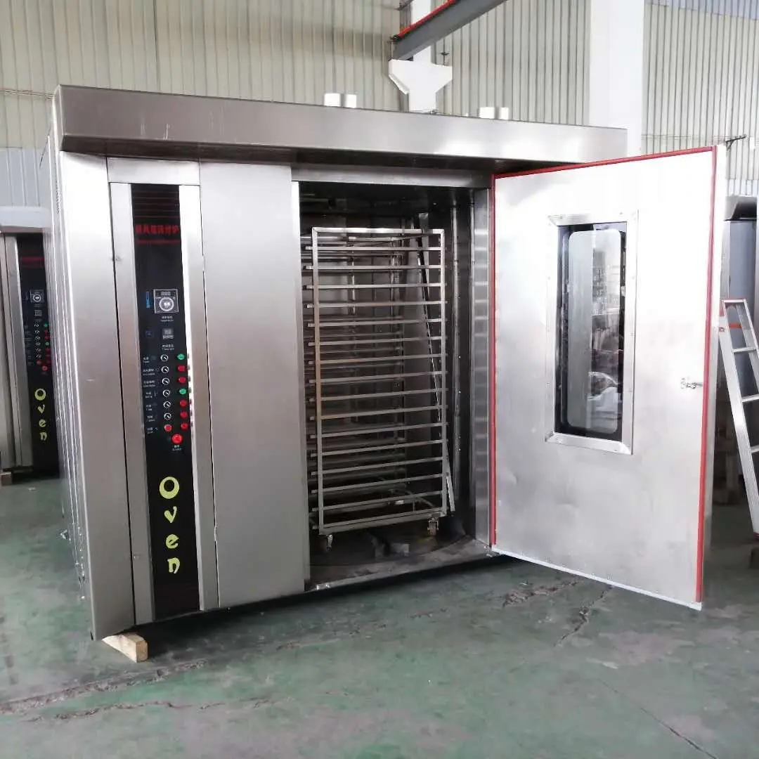 High Safety Level Rotary Drum Oven Hot Style Competitive Price Rotary Oven 10 Trays With Great Price