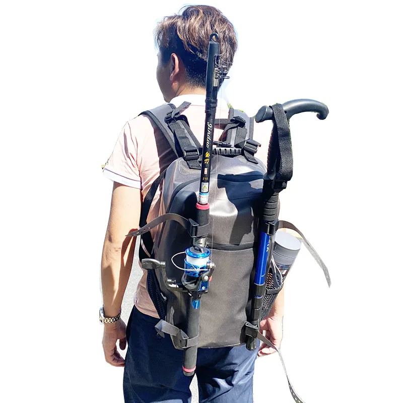 Fishing rod bags water proof bag sea rod backpack TPU tackle computer bag