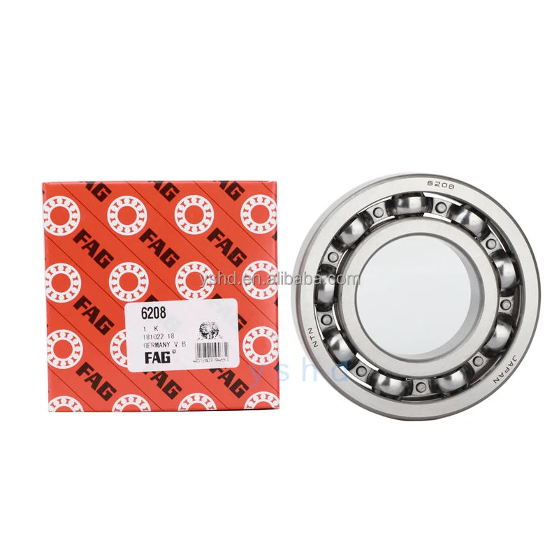  High precision FAG bearing 6200 6201 6202 6203 6204 6205 ZZ 2rsh deep groove ball