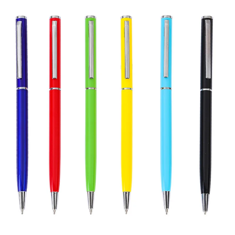 Custom Branded Multi-colored Plastic rubber coated Custom logo Pen click hotel cheap Price pen for promotion giveaway gift