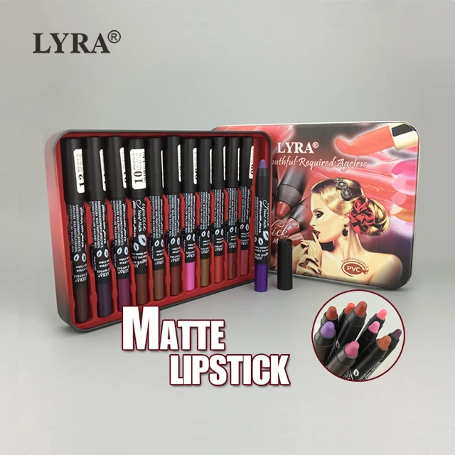 brand new multi-color Lipstick, long-lasting lipstick,matte lipstick LY949