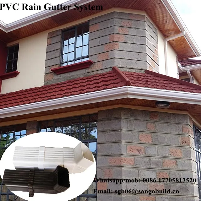 30 лет гарантии система зеленой крыши пластиковые аксессуары для водосточных желобов защита дома